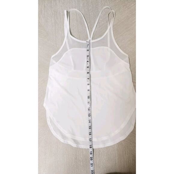 Lululemon Women’s Size 2 ? White 'Anew Singlet' Tank - Picture 9 of 9